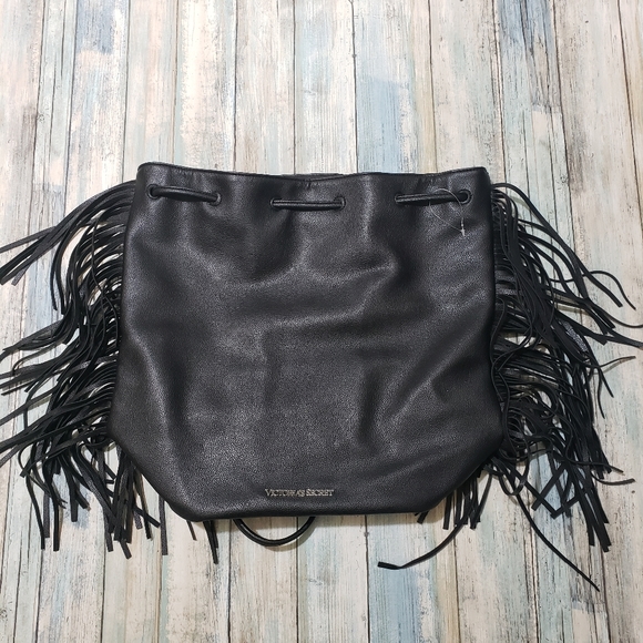 Victoria's Secret Handbags - Victoria's Secret Fringe Backpack.